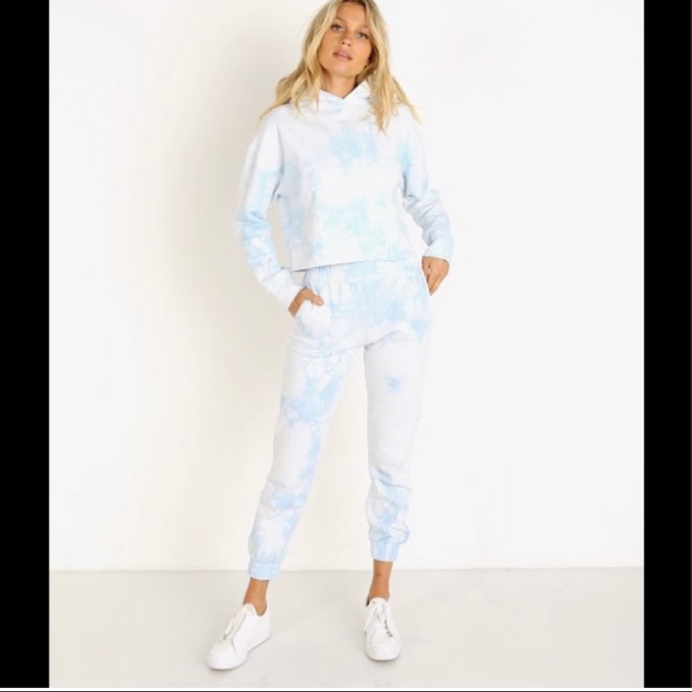 frankies bikinis tie dye joggers